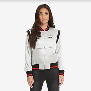 STAR WARS CAPTAIN PHASMA SATIN BOMBER JACKET